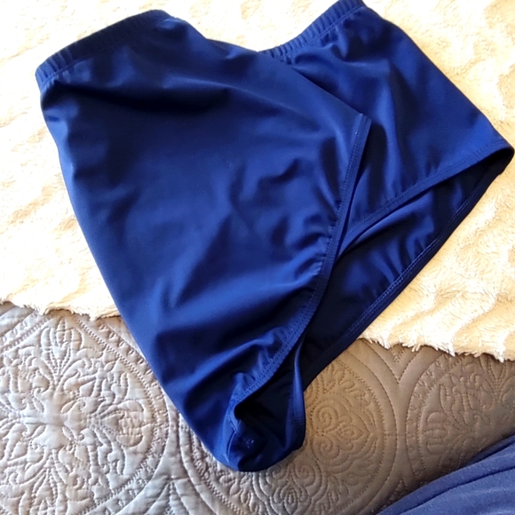 Maxine of Hollywood Navy Blue Swim Bottoms/Briefs  Size 24W Never Worn - Picture 5 of 5